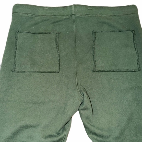 Frank & Eileen Like New, Womens 100% Cotton Green Joggers, size Xl, so cute - Picture 3 of 14